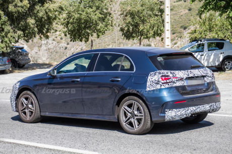 mercedes a class 2022 rear