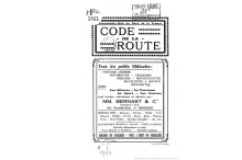 decret code de la route