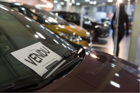 concession renault panneau vente