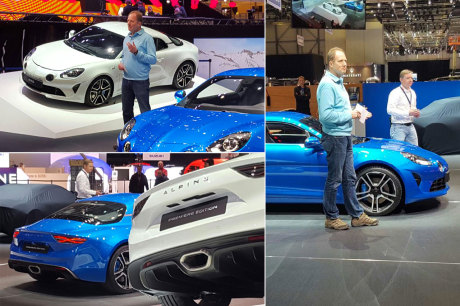 Alpine A110 au salon de Genève 2017