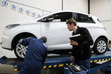 contrôle technique voiture électrique