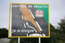 corridor sécurité autoroute