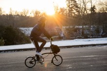 cycliste route