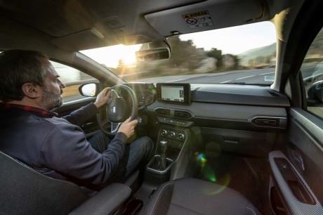 Dacia Jogger au volant