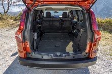 Dacia Jogger volume coffre