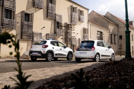 renault twingo electrique vs dacia spring