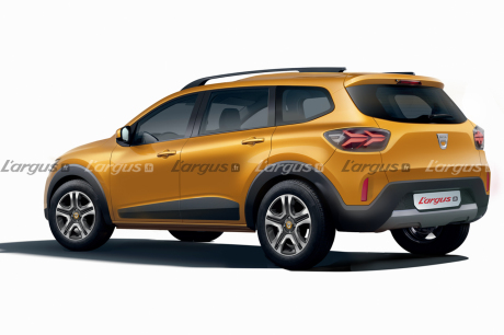 dacia SUV 7 places illustration