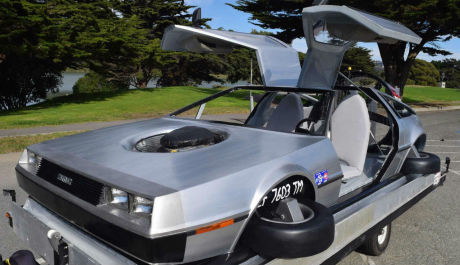 delorean a̮̩roglisseur