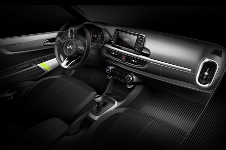 intérieur Kia Picanto 2017