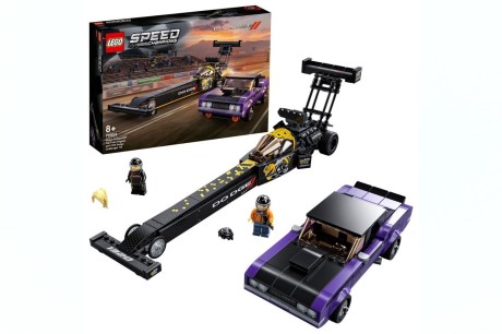 Dodge Challenger Dragster Lego