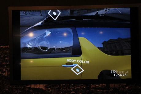porte ds3 jaune virtual garage