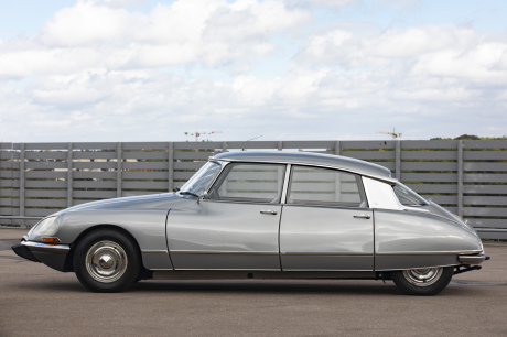 Citroën DS21 Pallas 1969 profil et empattement