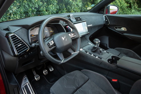 ds7 crossback int̮̩rieur alcantara