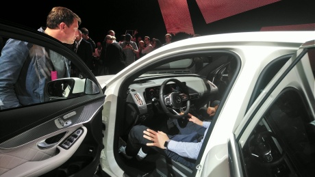 mercedes eqc habitacle