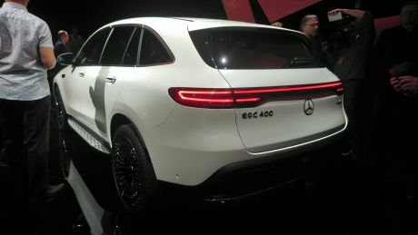 Mercedes EQC 400 blanc