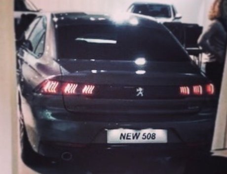 nouvelle Peugeot 508 2 2018 photo berline en fuite