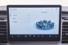Ford E-Transit tablette tactile