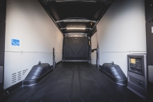 Ford E-Transit espace de chargement