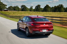 bmw x4 m40d rouge