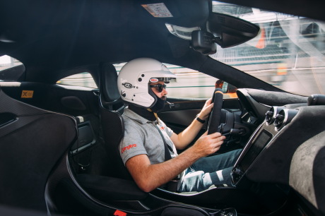 McLaren 600LT circuit