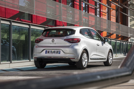 renault clio GPL grise arrière