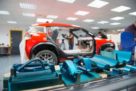 fabrication concept car Citroën Aircross