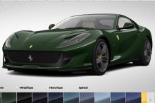ferrari 812 superfast vert