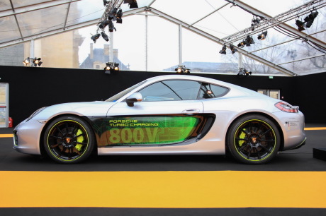 porsche cayman e-volution