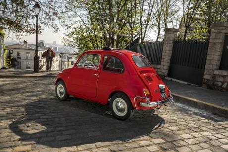 fiat 500 de 1957 vue arrière