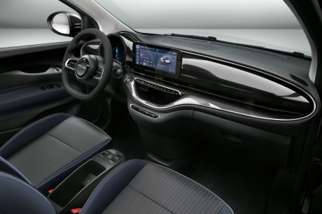 fiat 500 France edition noire intérieur