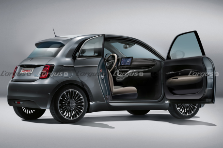 fiat 500 electrique porte antagoniste