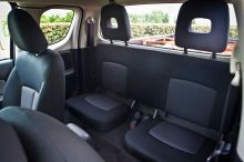places arrière Fiat Fullback (2016) cabine avancée