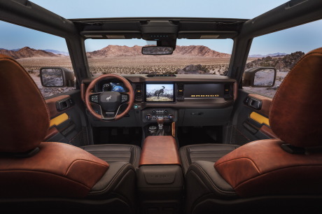 nouveau Ford Bronco 2020 habitacle