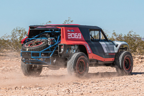 Ford Bronco R prototype vue arrière