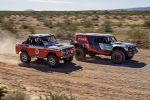 Ford Bronco R prototype et ford bronco 1