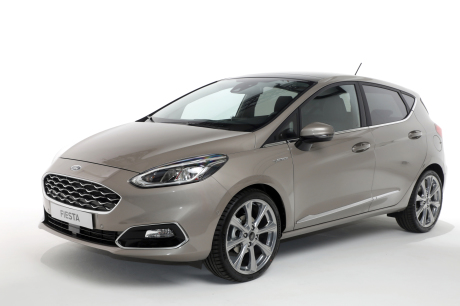 Ford Fiesta Vignale vue avant couleur grise