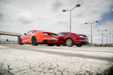 nouvelles ford mustang vue de os