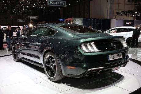 Vue arrière Ford Mustang Bullitt salon de Genève 2018