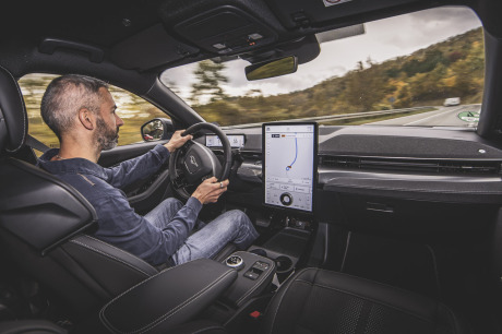 inside the Ford Mustang Mach-E GT