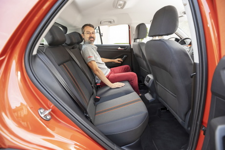 Volkswagen T-Roc places arrière Didier RIC à bord