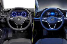 volkswagen golf 7 vs golf 8 compteurs