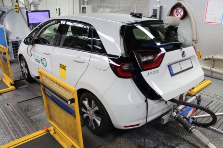 Green NCAP Honda Jazz labo