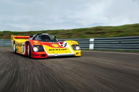 Porsche 962 front track