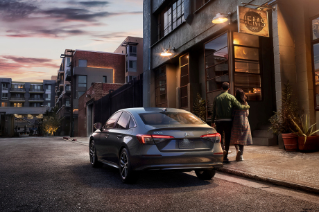 honda civic 2022 arrière