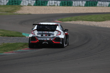 Honda Civic TCR 2018 action arrière
