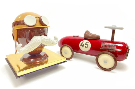 lutetia chocolate driver and car