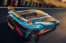 Lamborghini Huracan Super Trofeo Omologata capot arriere