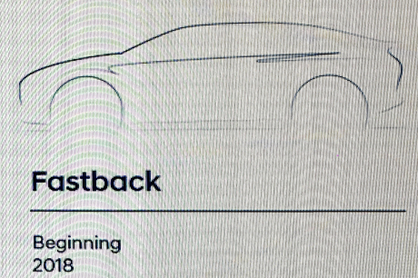 Dessin design future Hyundai i30 Fastback 2018