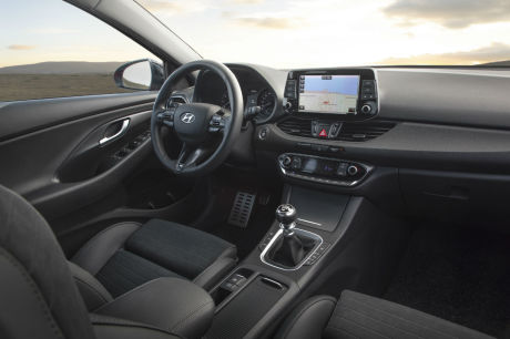hyundai i30 n line planche de bord