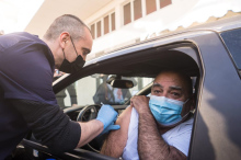 vaccination au volant